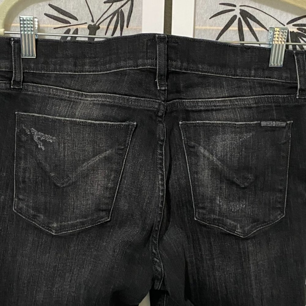 Hudson Riley Relaxed Straight 5 Pocket Jeans, Fragmented 30 - Picture 8 of 9